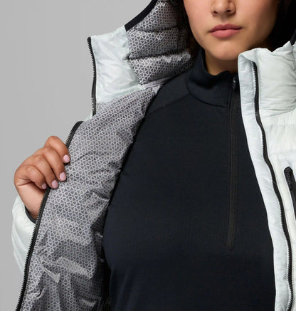 Women's Arctic Crest Down Hooded Jacket - Plus Size