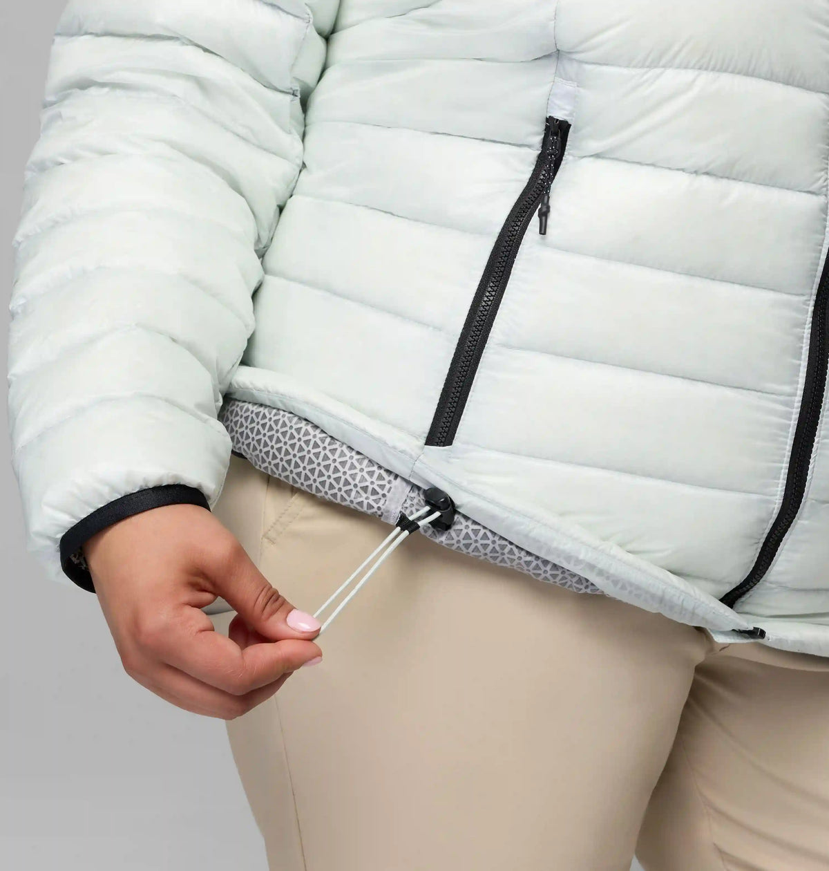 Women's Arctic Crest Down Hooded Jacket - Plus Size