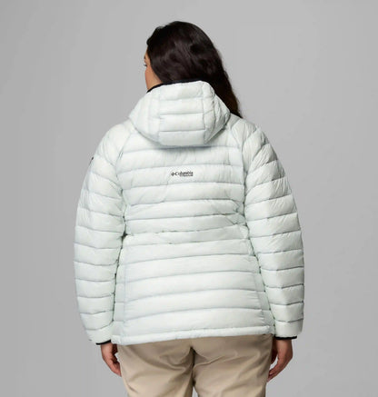Women's Arctic Crest Down Hooded Jacket - Plus Size