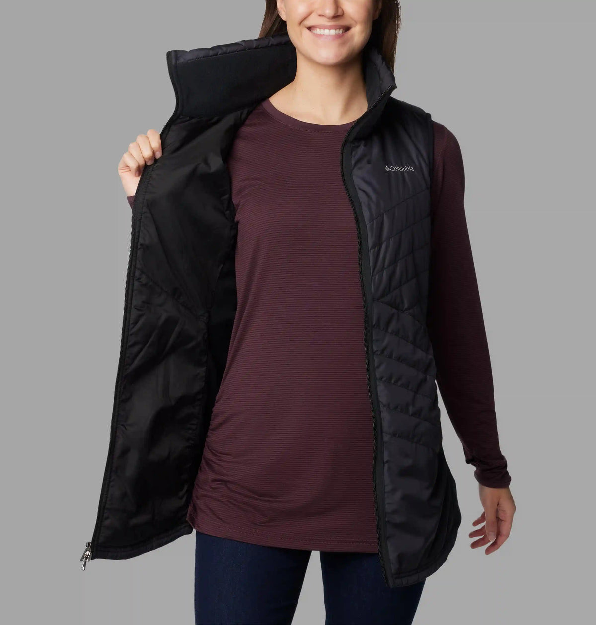 Women's Mix It Around Long Vest II