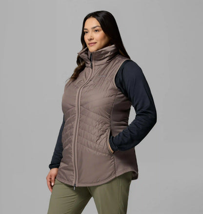 Women's Mix It Around Long Vest II - Plus Size