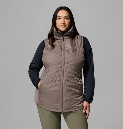 Women's Mix It Around Long Vest II - Plus Size