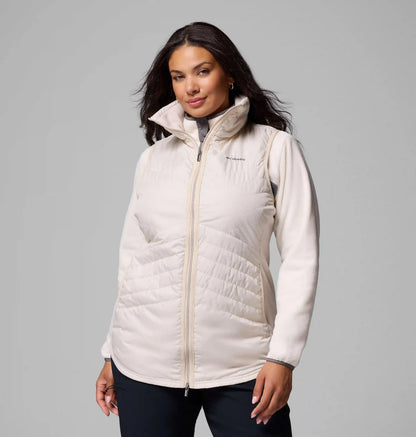 Women's Mix It Around Long Vest II - Plus Size