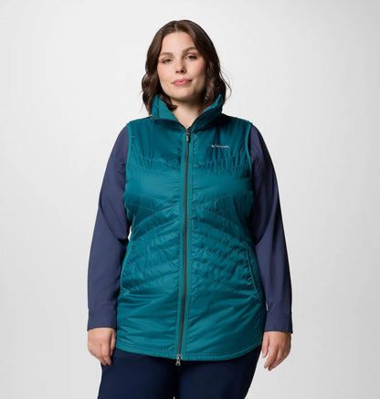 Women's Mix It Around Long Vest II - Plus Size