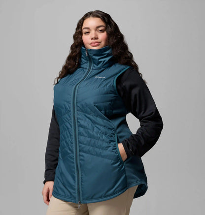 Women's Mix It Around Long Vest II - Plus Size