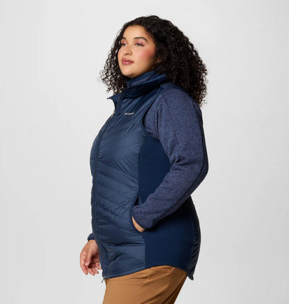 Women's Mix It Around Long Vest II - Plus Size
