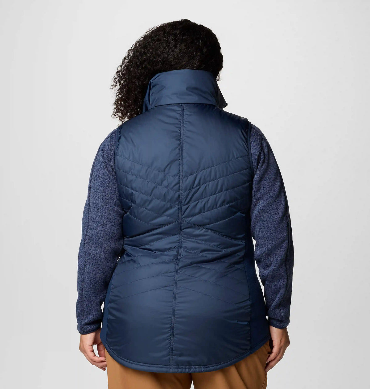 Women's Mix It Around Long Vest II - Plus Size