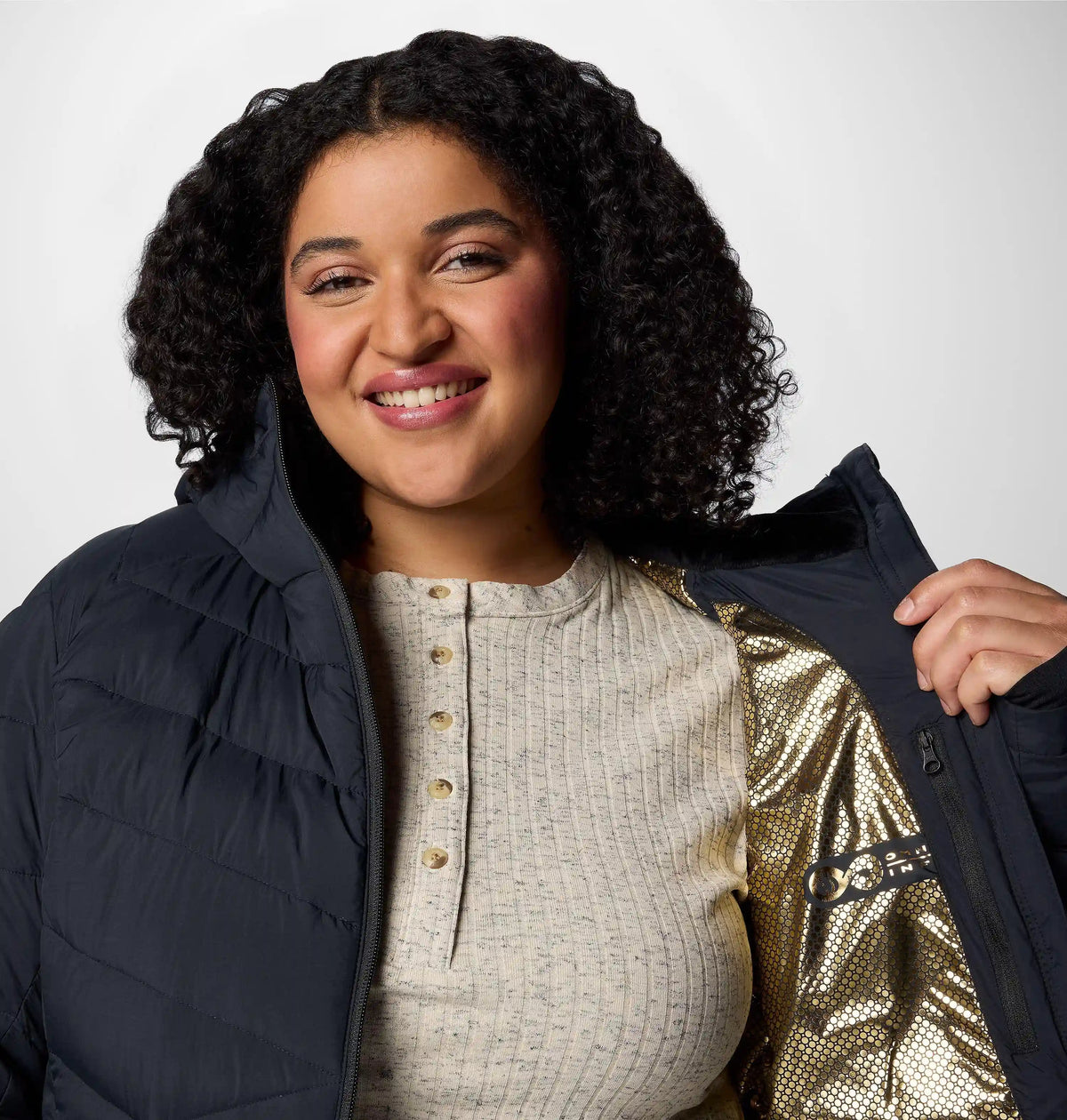 Women's Joy Peak II Mid Hooded Jacket - Plus Size