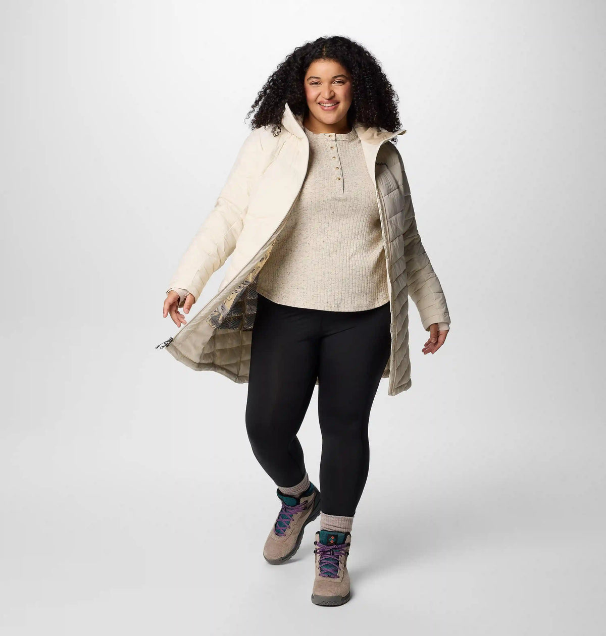 Women's Joy Peak II Mid Hooded Jacket - Plus Size