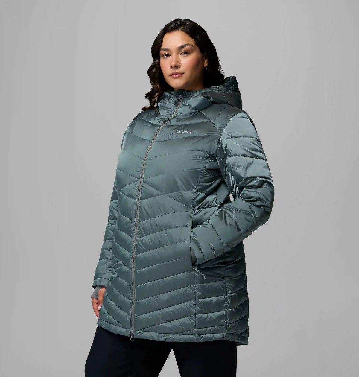 Women's Joy Peak II Mid Hooded Jacket - Plus Size