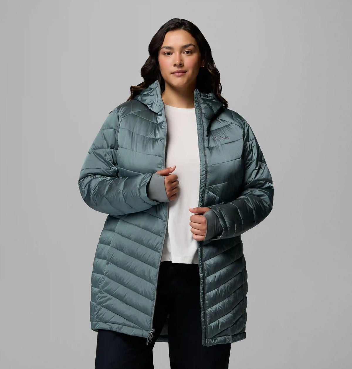 Women's Joy Peak II Mid Hooded Jacket - Plus Size