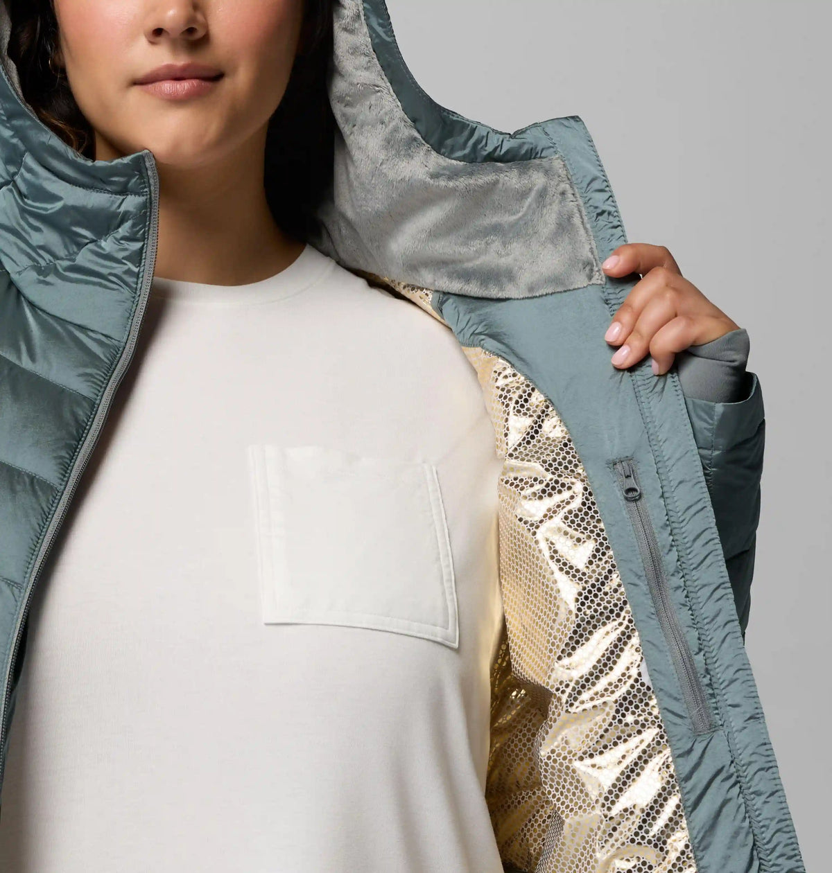 Women's Joy Peak II Mid Hooded Jacket - Plus Size