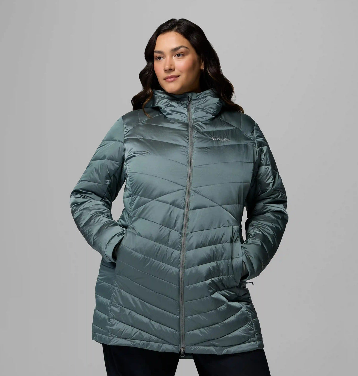 Women's Joy Peak II Mid Hooded Jacket - Plus Size