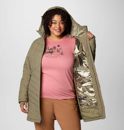 Women's Joy Peak II Mid Hooded Jacket - Plus Size
