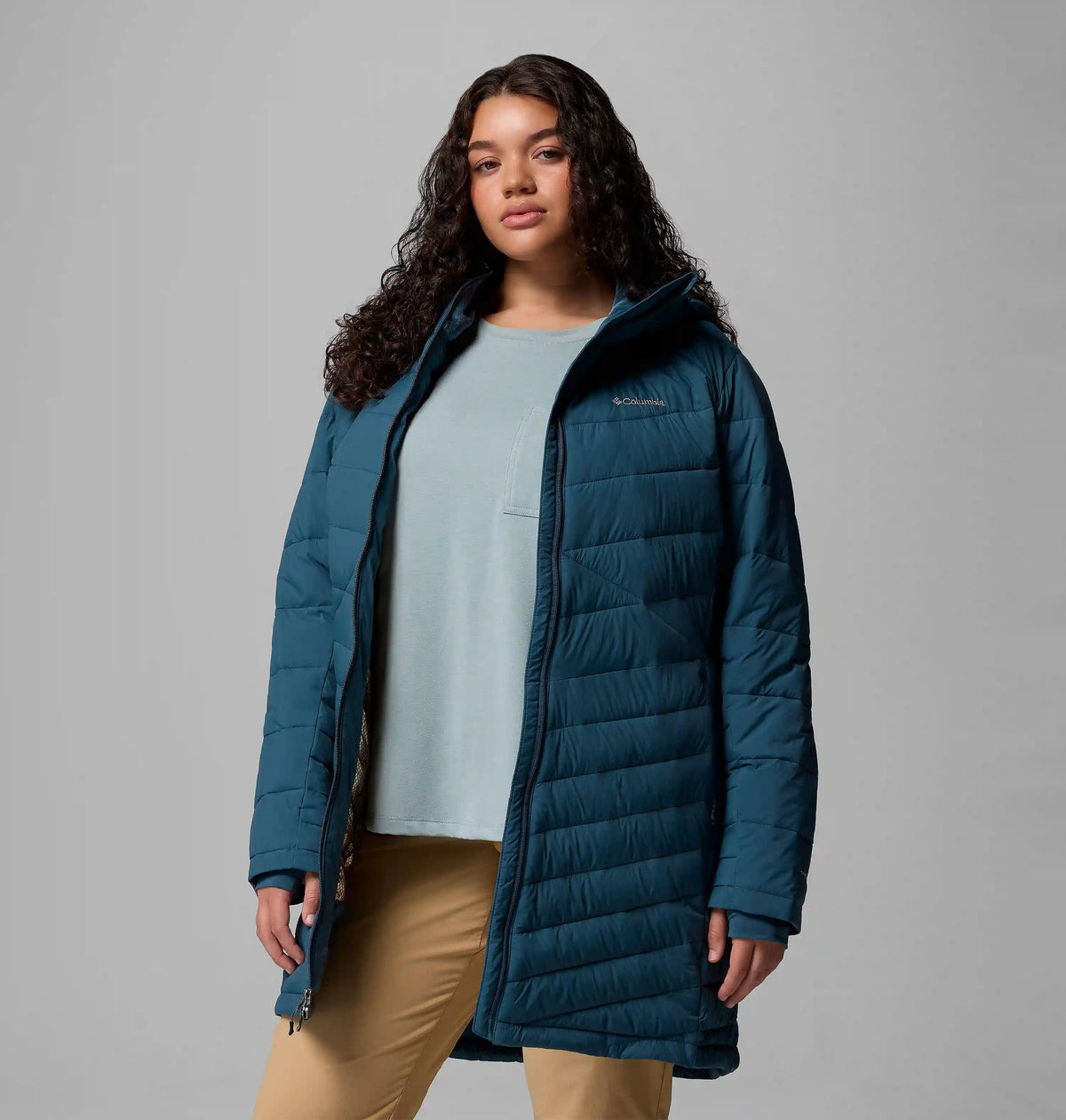 Women's Joy Peak II Mid Hooded Jacket - Plus Size