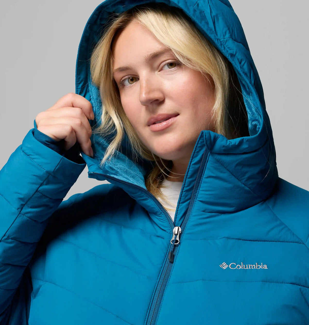 Women's Joy Peak II Mid Hooded Jacket - Plus Size