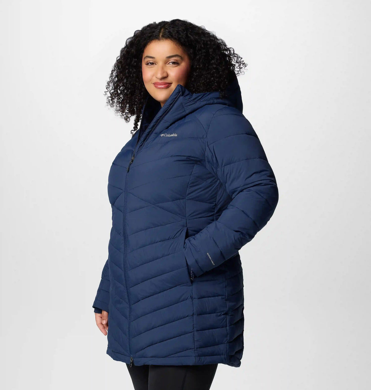 Women's Joy Peak II Mid Hooded Jacket - Plus Size