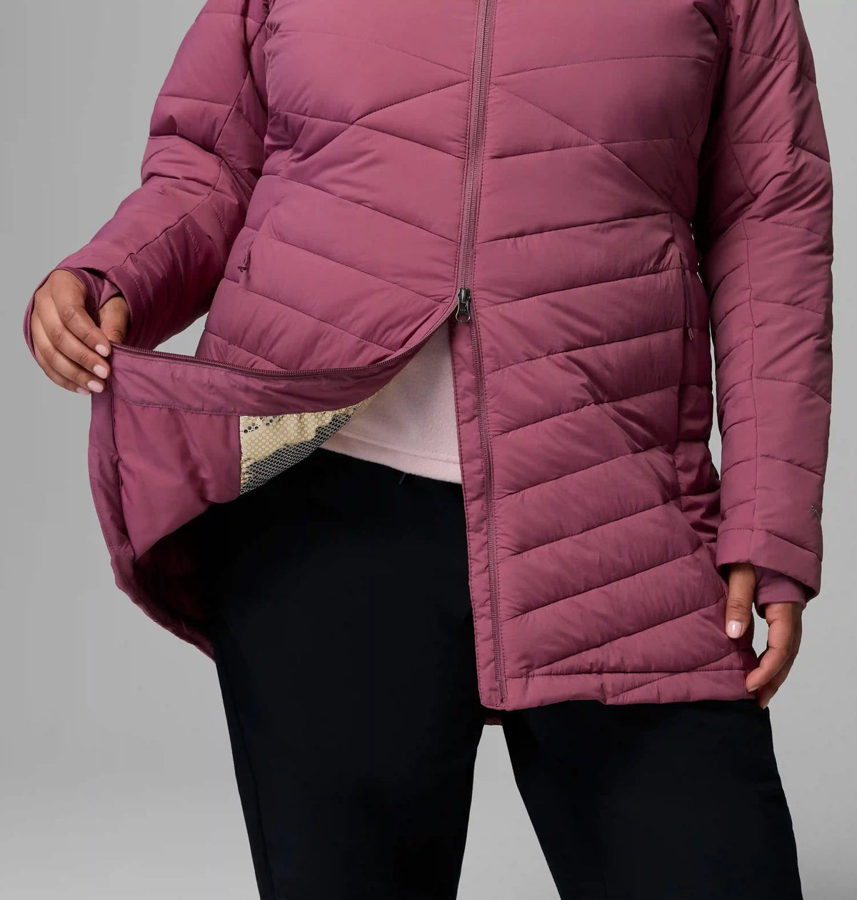 Women's Joy Peak II Mid Hooded Jacket - Plus Size