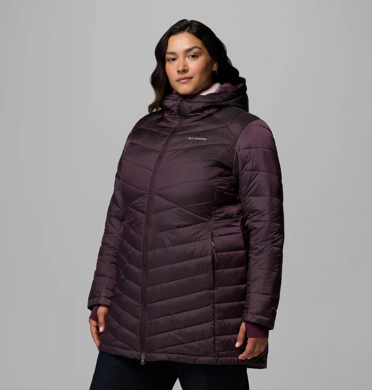 Women's Joy Peak II Mid Hooded Jacket - Plus Size