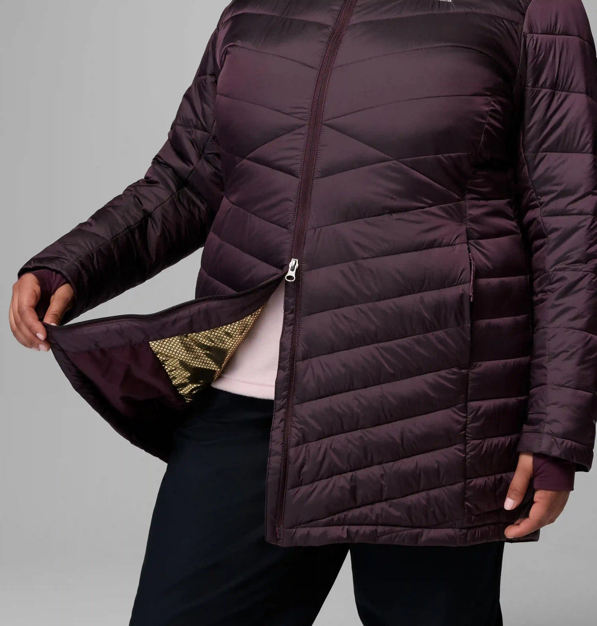 Women's Joy Peak II Mid Hooded Jacket - Plus Size