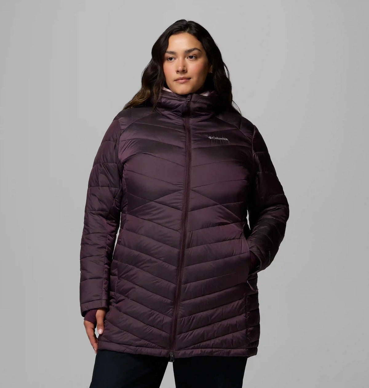 Women's Joy Peak II Mid Hooded Jacket - Plus Size