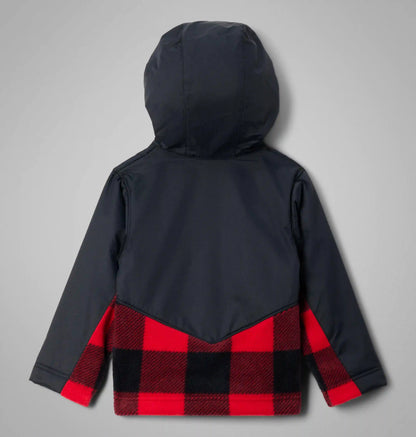Toddler Steens Mt II Overlay Hooded Fleece Jacket