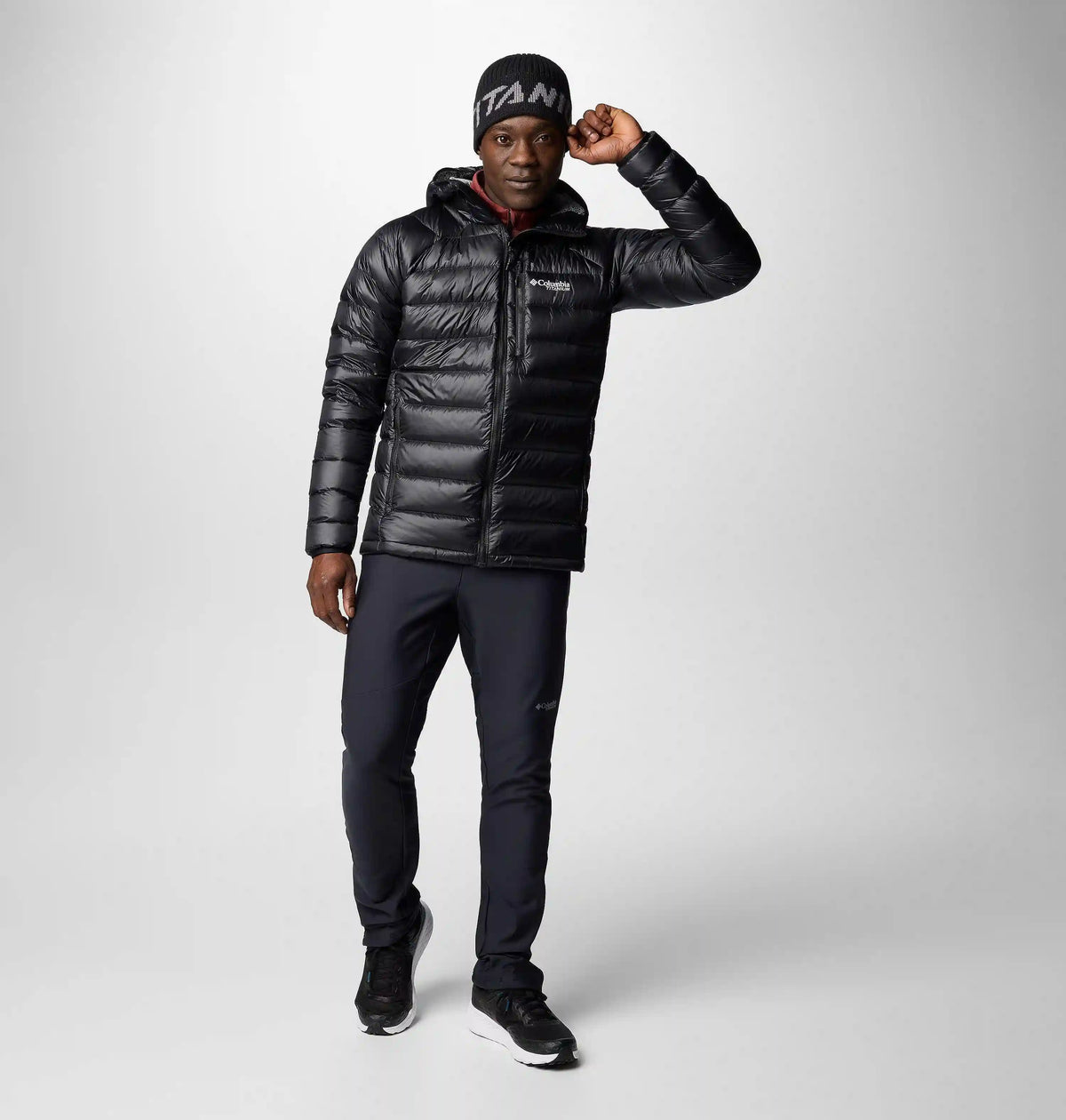Men's Arctic Crest Down Hooded Jacket