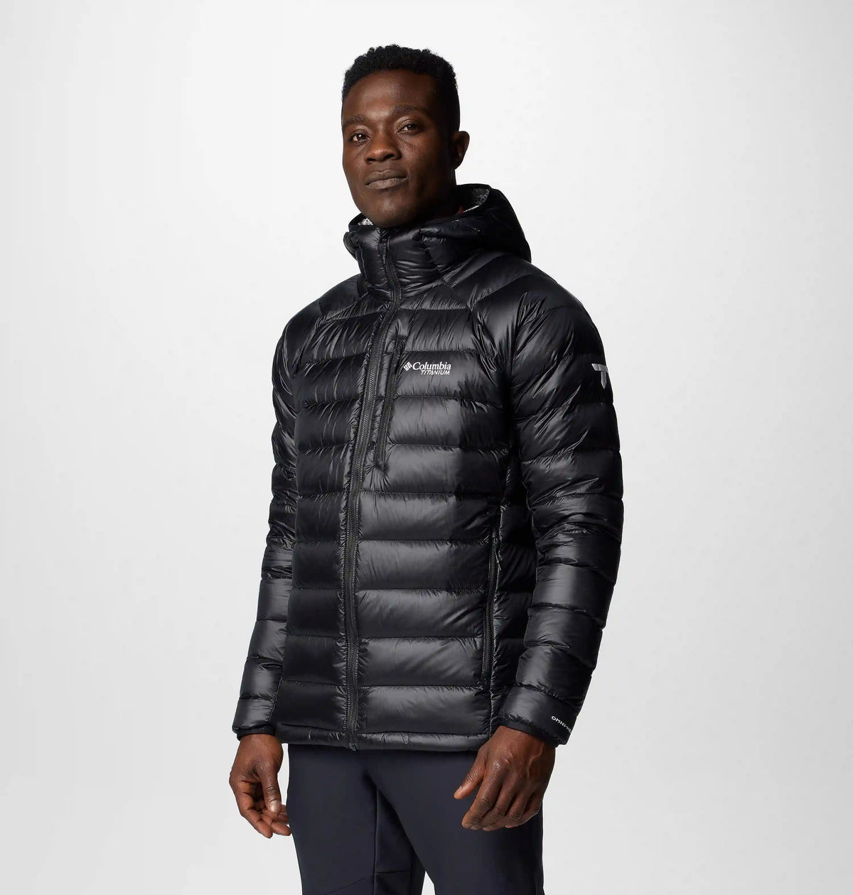 Men's Arctic Crest Down Hooded Jacket