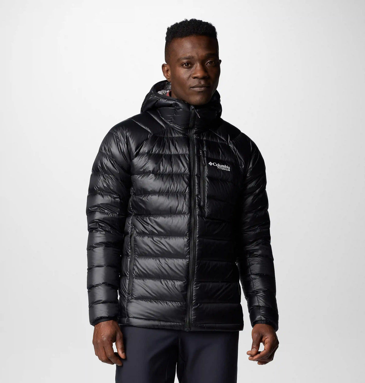 Men's Arctic Crest Down Hooded Jacket