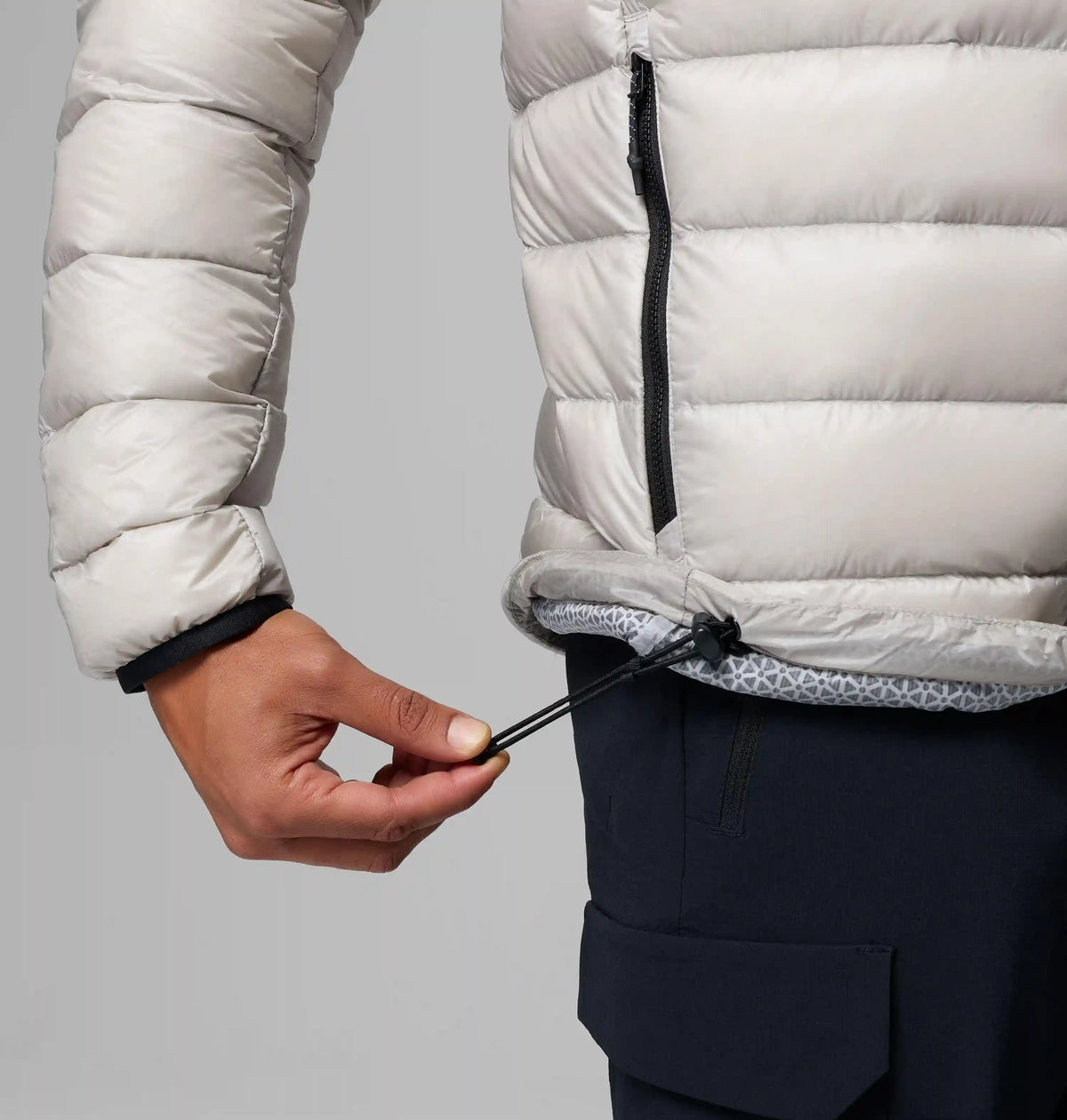 Men's Arctic Crest Down Hooded Jacket