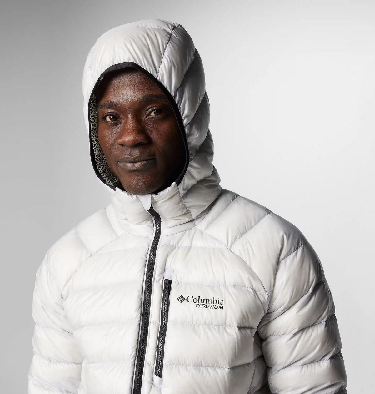 Men's Arctic Crest Down Hooded Jacket