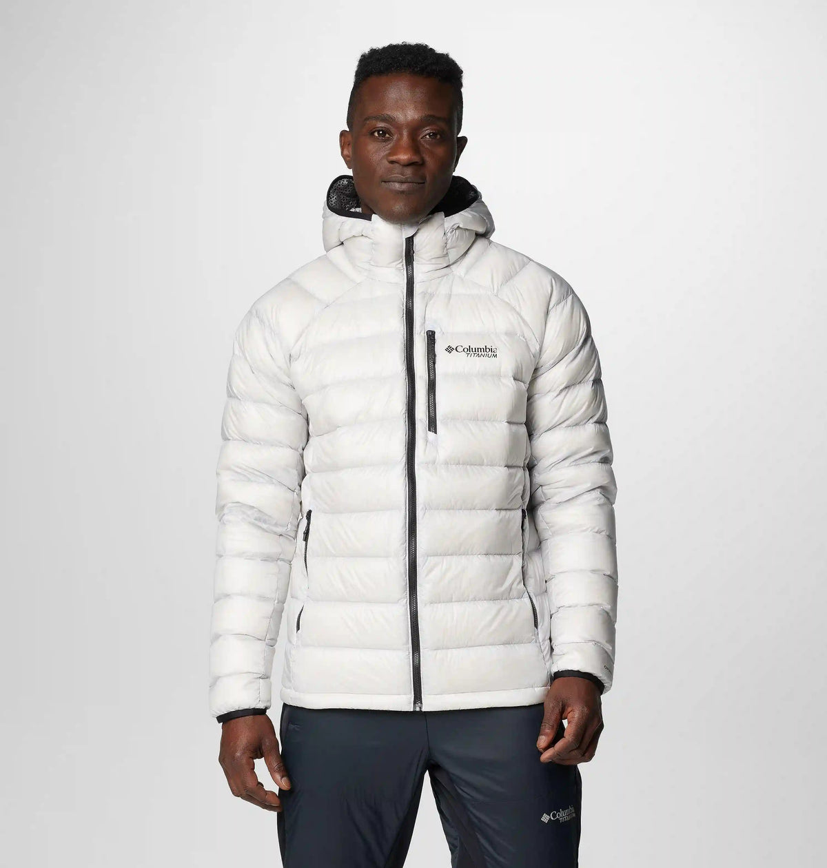 Men's Arctic Crest Down Hooded Jacket