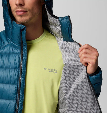 Men's Arctic Crest Down Hooded Jacket