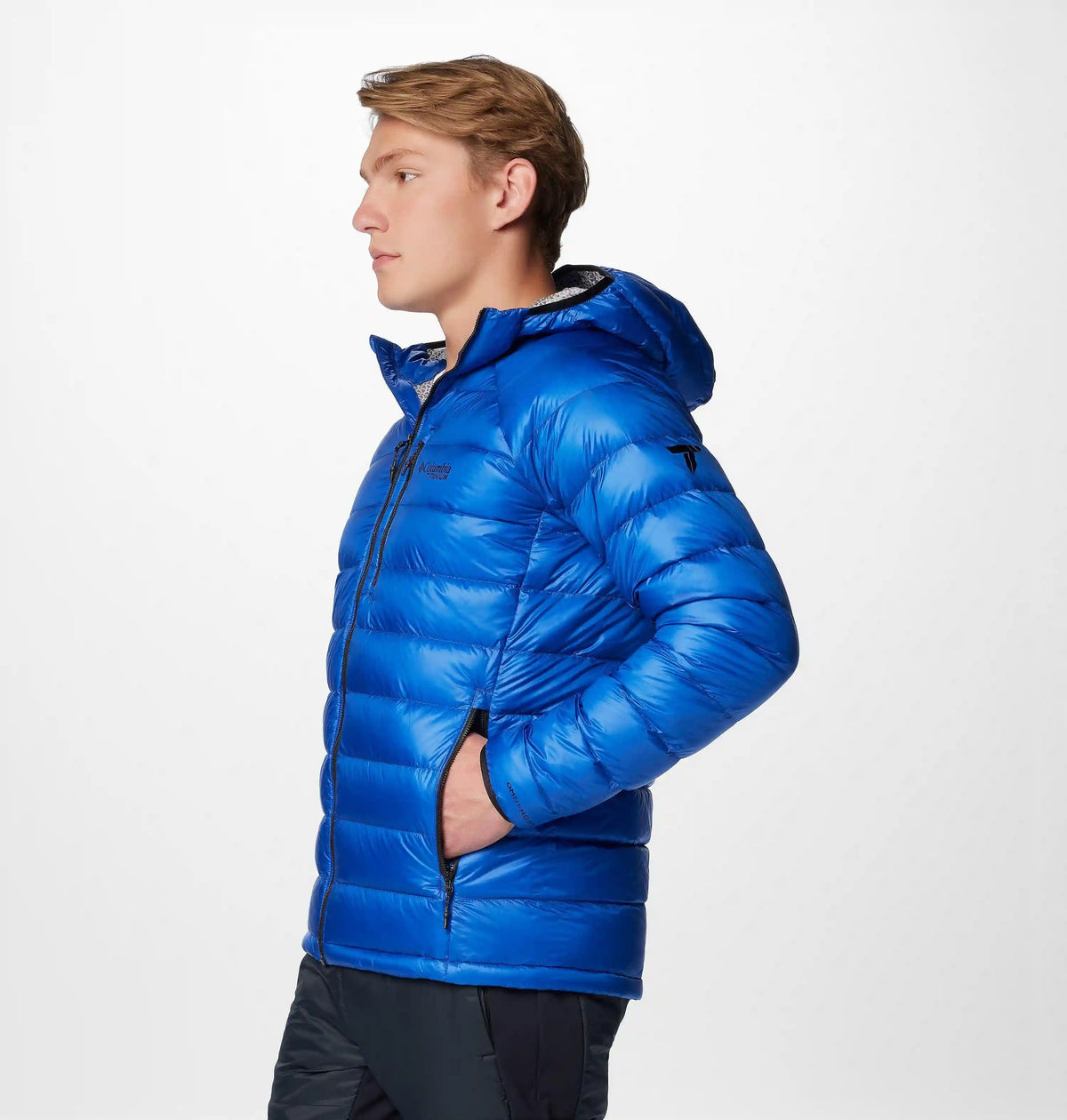 Men's Arctic Crest Down Hooded Jacket