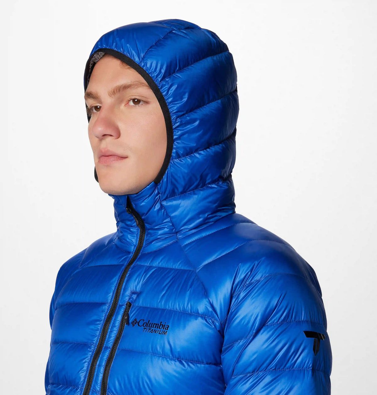 Men's Arctic Crest Down Hooded Jacket