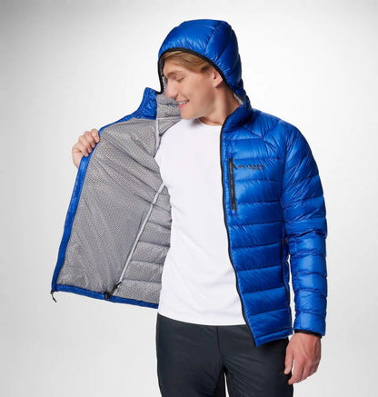 Men's Arctic Crest Down Hooded Jacket