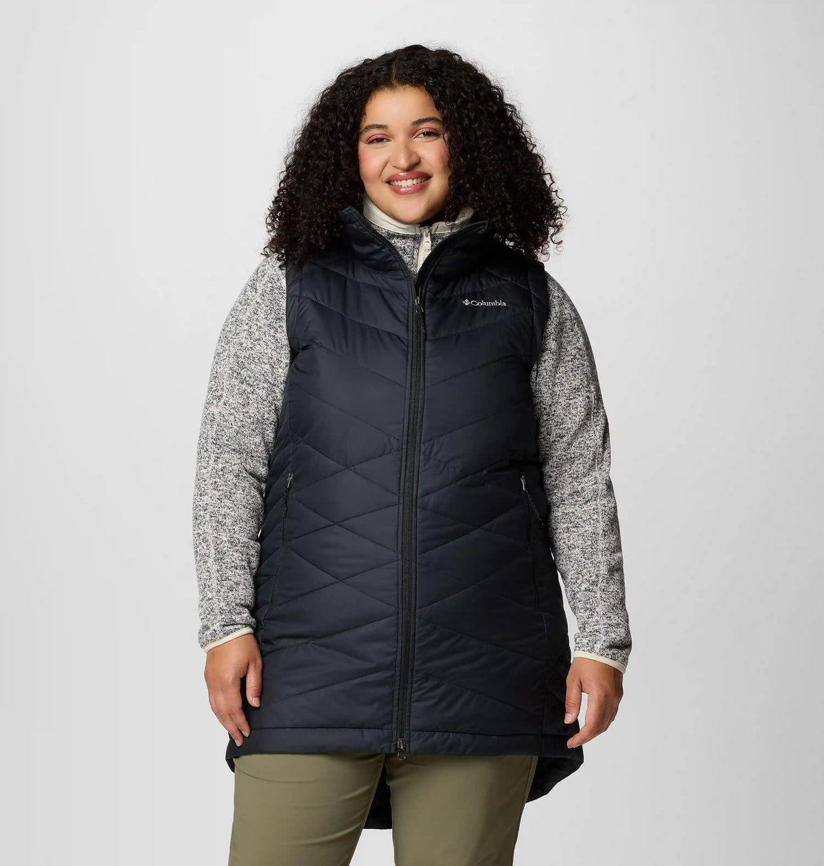 Women's Heavenly II Long Vest - Plus Size