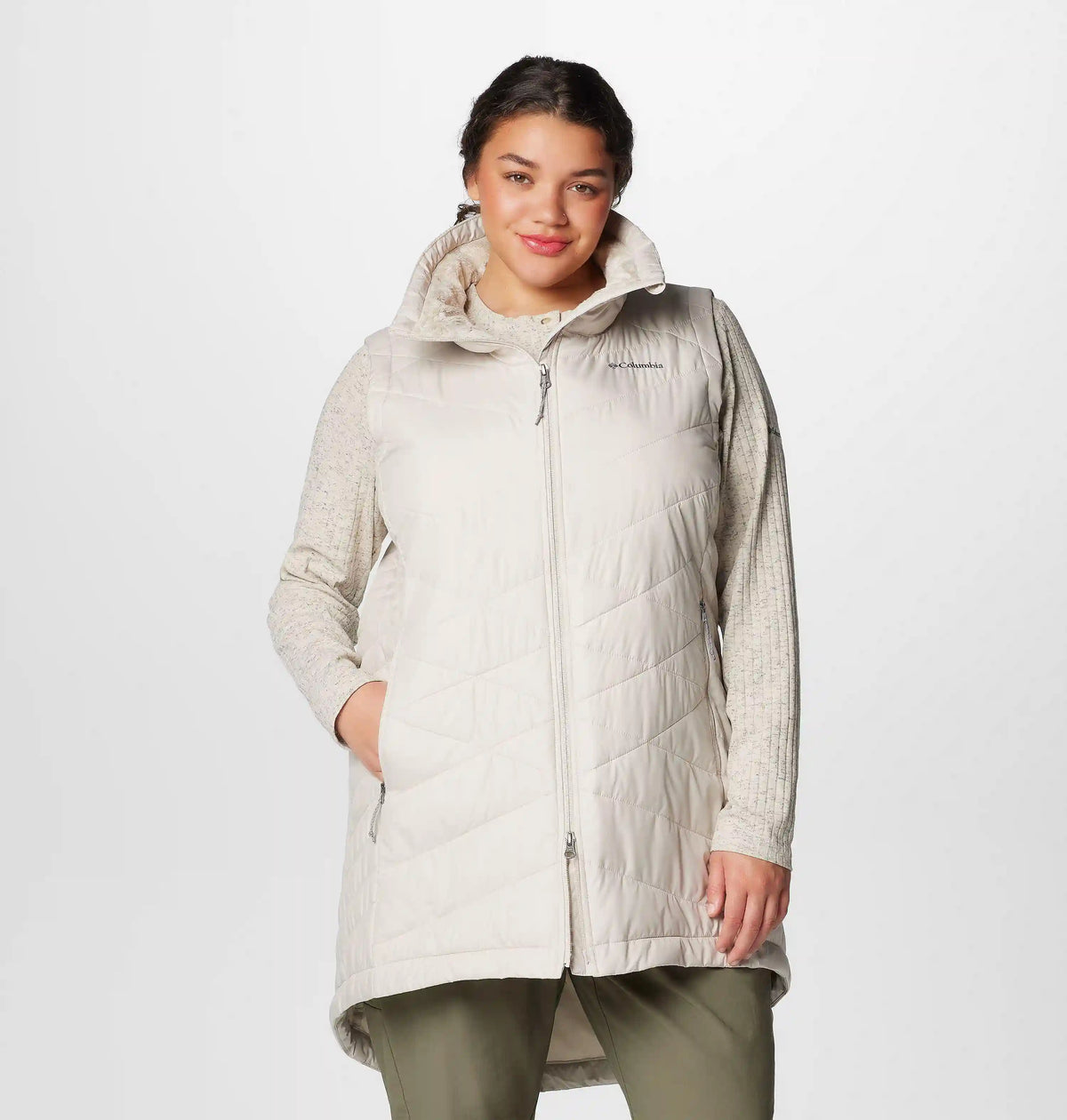 Women's Heavenly II Long Vest - Plus Size
