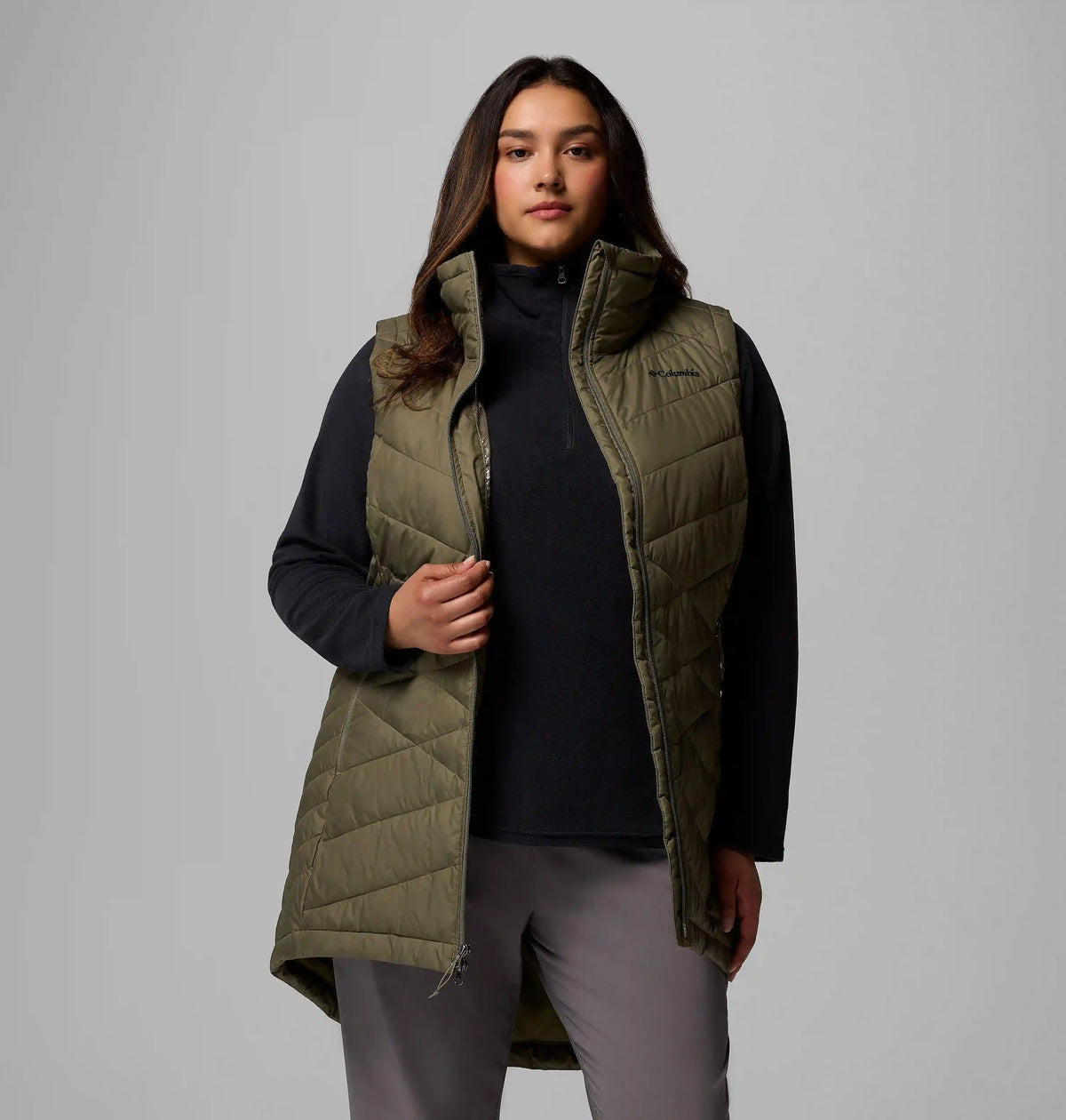 Women's Heavenly II Long Vest - Plus Size