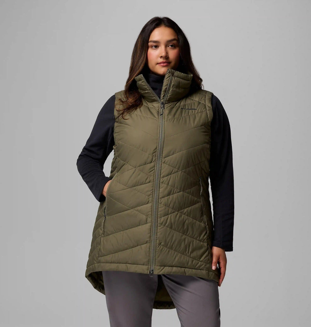 Women's Heavenly II Long Vest - Plus Size