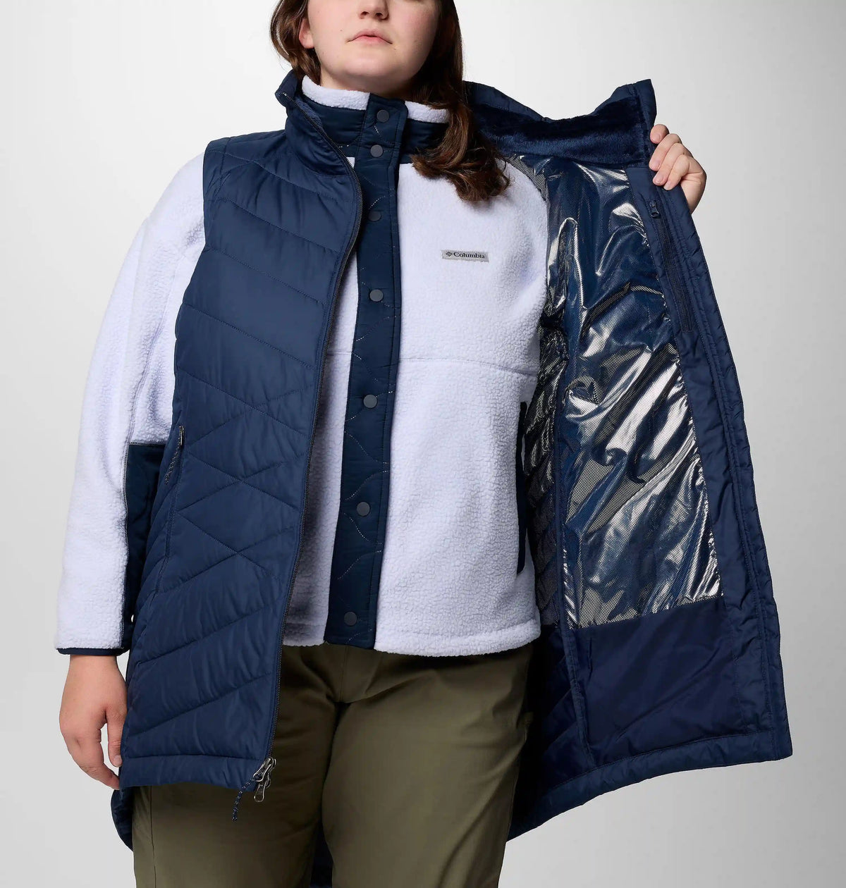Women's Heavenly II Long Vest - Plus Size