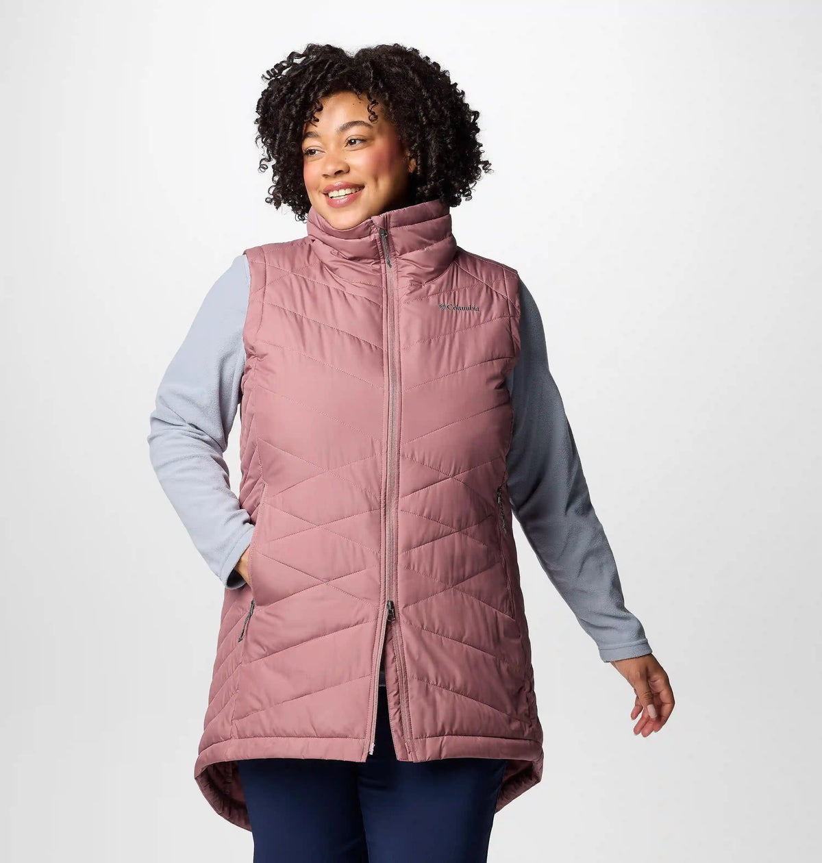 Women's Heavenly II Long Vest - Plus Size