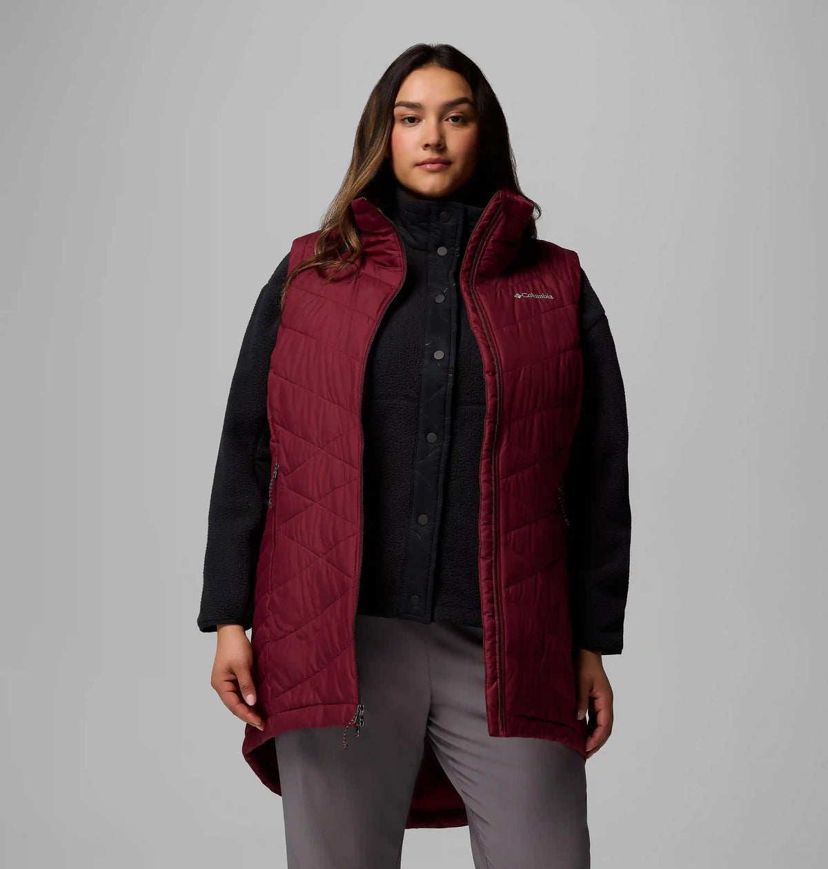Women's Heavenly II Long Vest - Plus Size