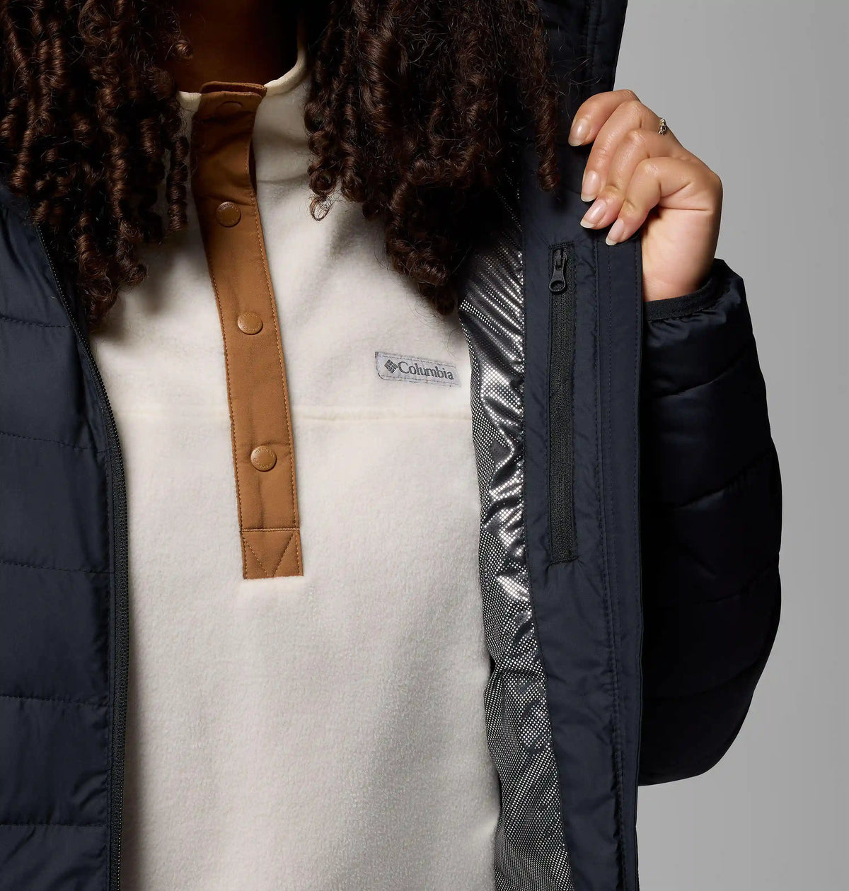 Women's Powder Lite II Hooded Jacket - Plus Size