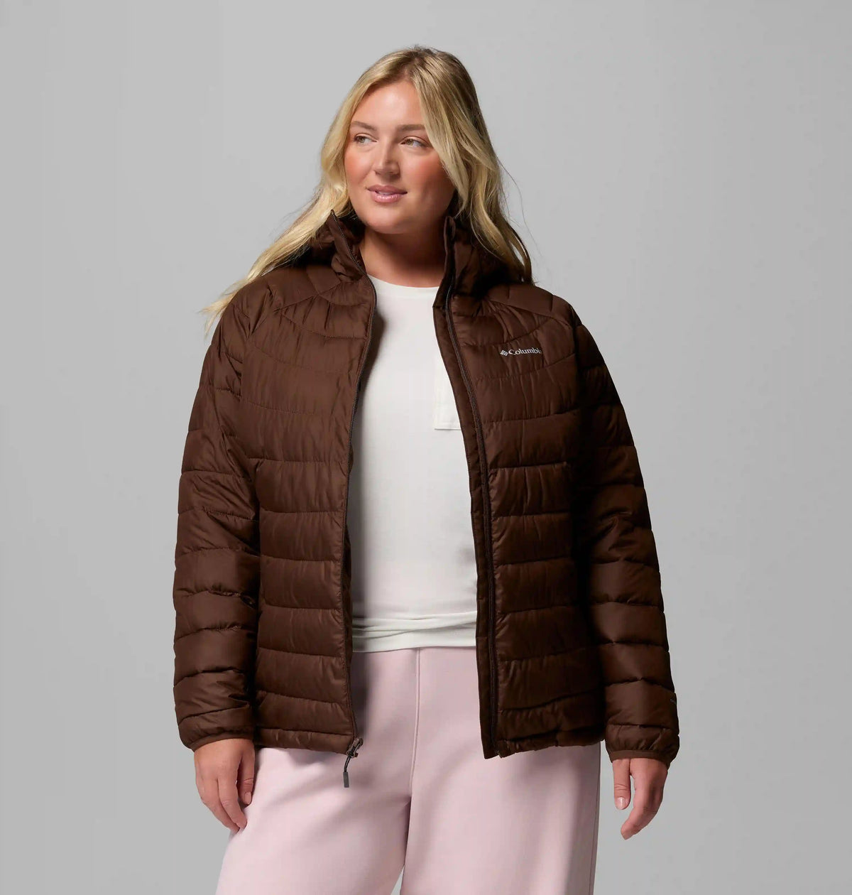 Women's Powder Lite II Hooded Jacket - Plus Size