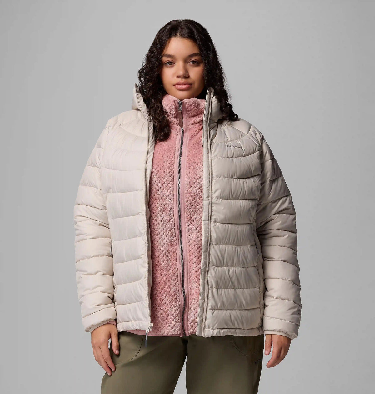Women's Powder Lite II Hooded Jacket - Plus Size
