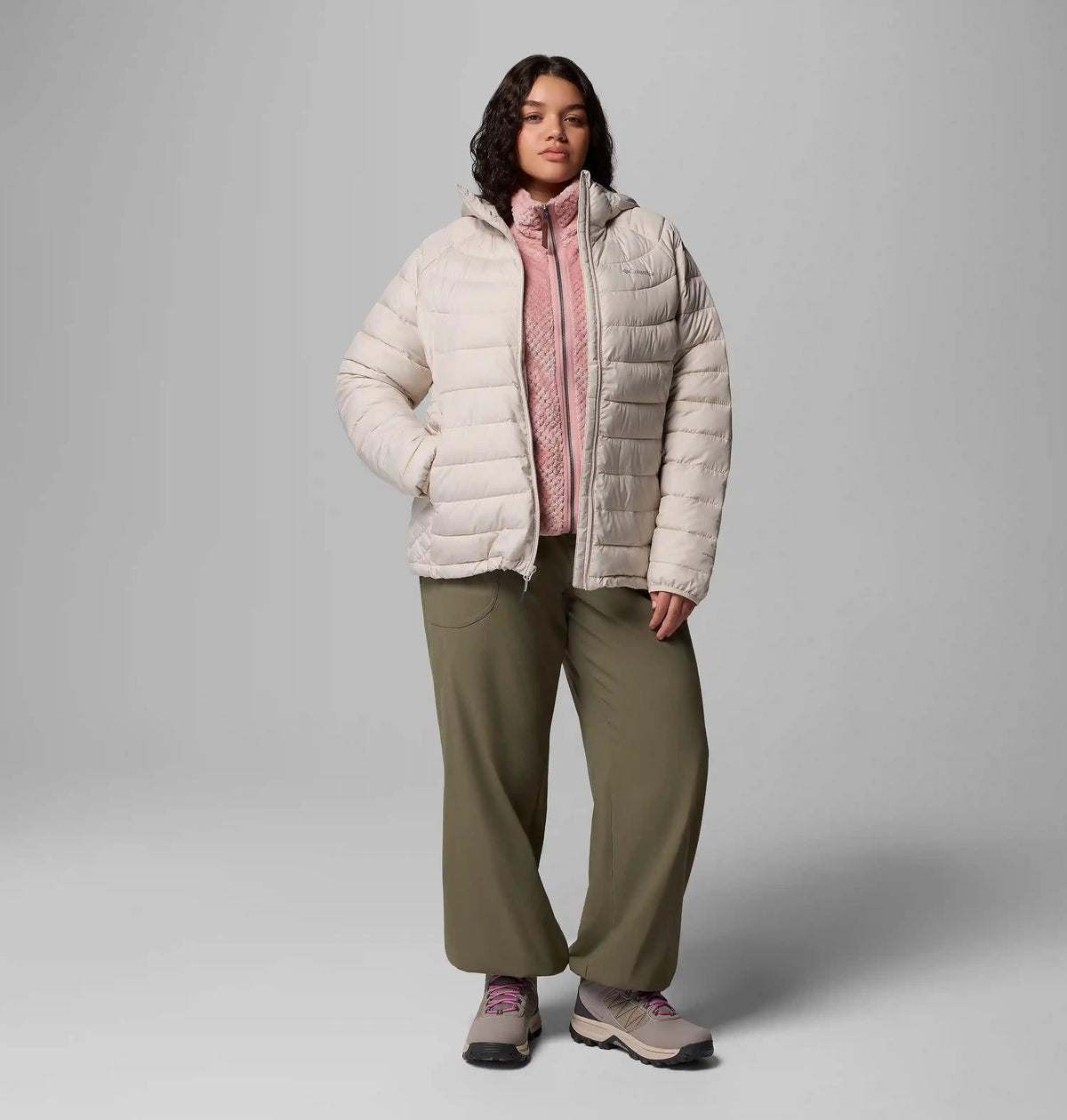 Women's Powder Lite II Hooded Jacket - Plus Size
