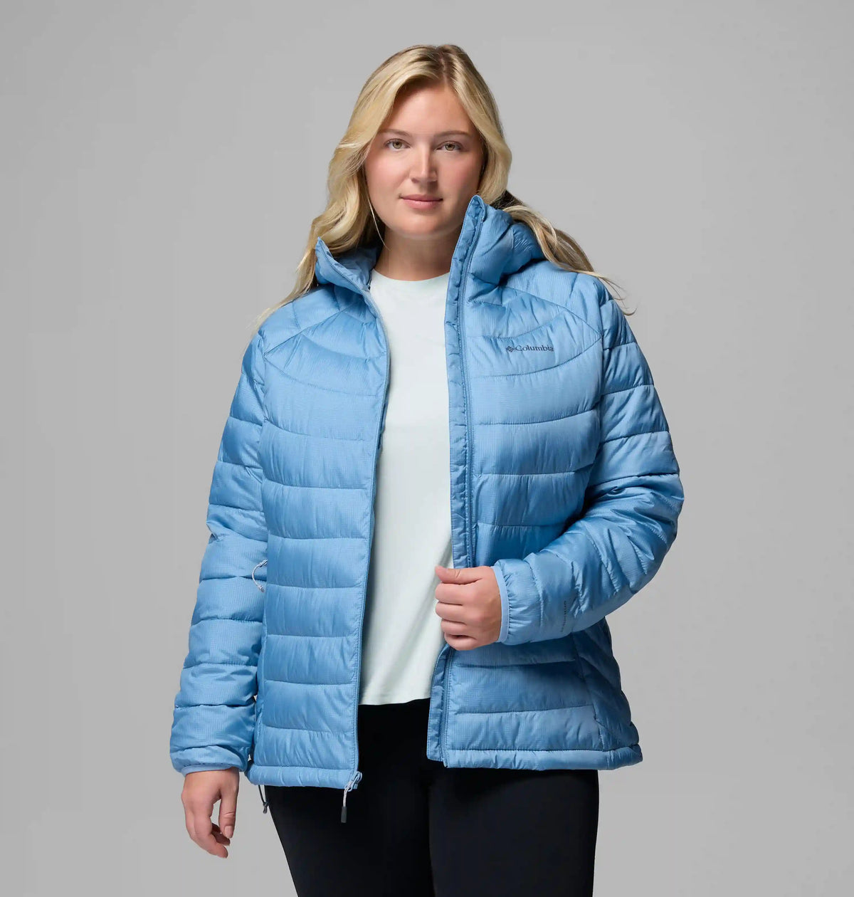 Women's Powder Lite II Hooded Jacket - Plus Size