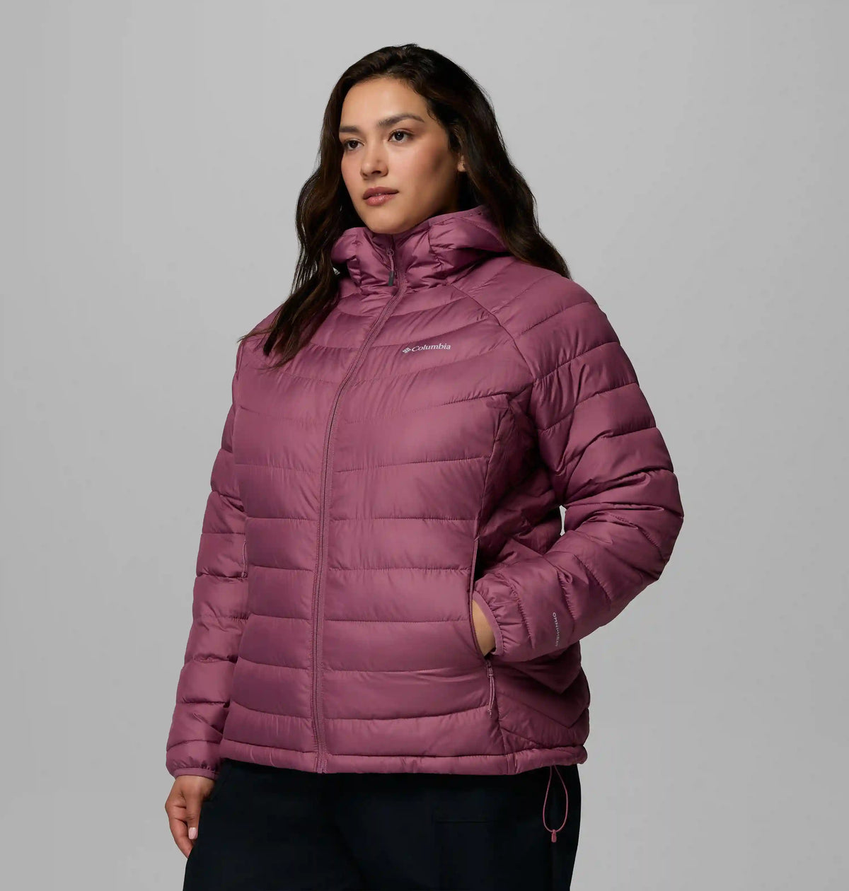 Women's Powder Lite II Hooded Jacket - Plus Size