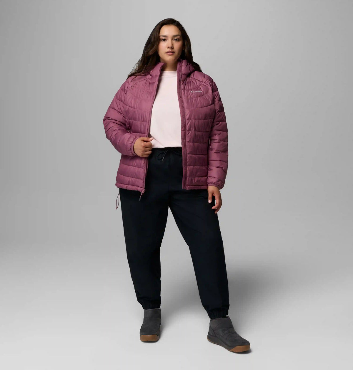 Women's Powder Lite II Hooded Jacket - Plus Size